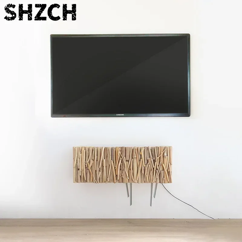 Wall-Mounted Router Box Large Capacity WiFi Rack Creative Tree Branch Set Top Box Socket Wire Shielding Storage Home Decoration