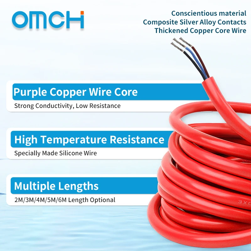 OMCH 304 Stainless Steel Level Float Switch High Temperature Resistant Automatic Water Level Controller Reservoir Flow Sensor view 2