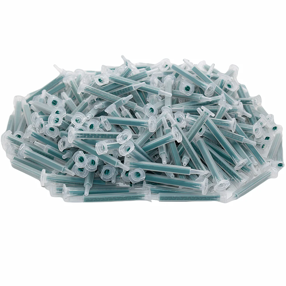 

500pcs Mixing Nozzle 83mm Plastic Mixing Tube Epoxy Resin Glue Static Mixer Set for 50ml 1:1 AB Glue Gun Two Component Adhesives