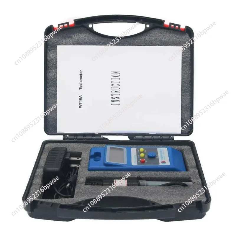 

WT10A LCD Teslameter Gaussmeter Surface Magnetic Field Tester Ns Function