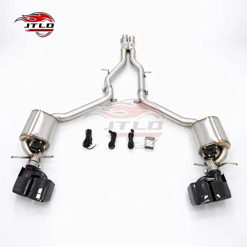 Valved Catback Exhaust System for Mercedes AMG CLS63 CLS63S C218 5.5L M157 V8 2015 Stainless Steel Performance Exhaust