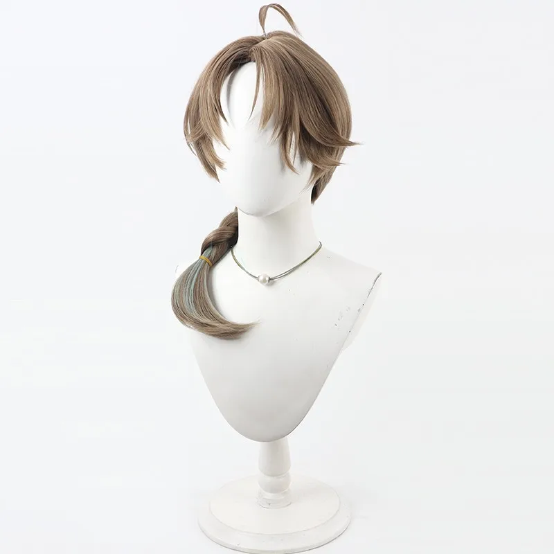 Virtual YouTube Vtuber Nuovo vestito Manservant Kanae Cos Parrucca Cosplay Halloween Carnevale Festa Puntelli Capelli sintetici Calore