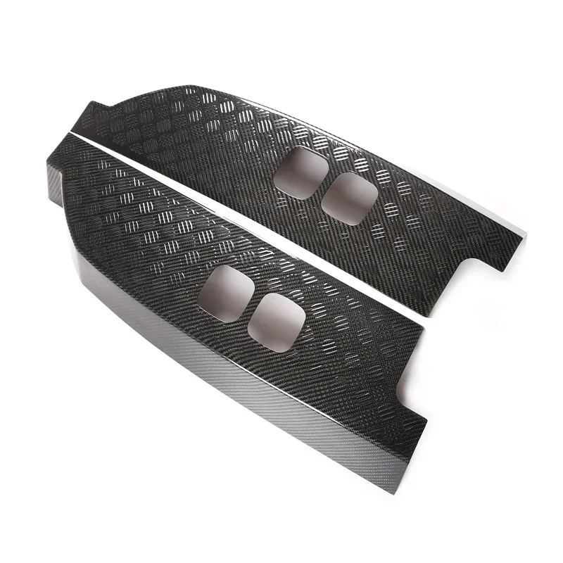 

For Land Rover Defender 90 110 130 2020-24 Real Carbon Fiber Car Tail Light Indicator Plate Cover Trim Stickers Car Accessories