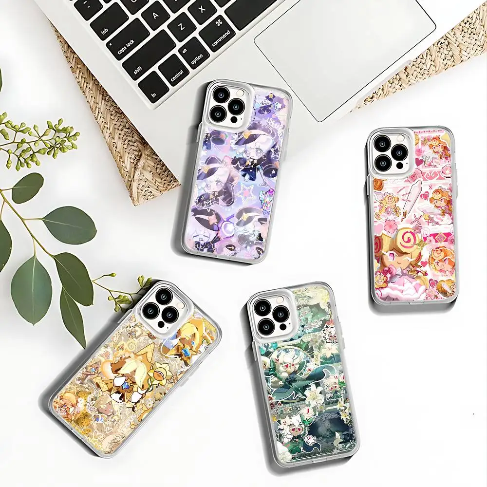 C-Cookie Run K-KingdomS Phone Case For iPhone 17,16,15,14,13,12,11 Pro,Max,Plus,X,XS,XR,SE4,E Mini Transparent Soft Cover