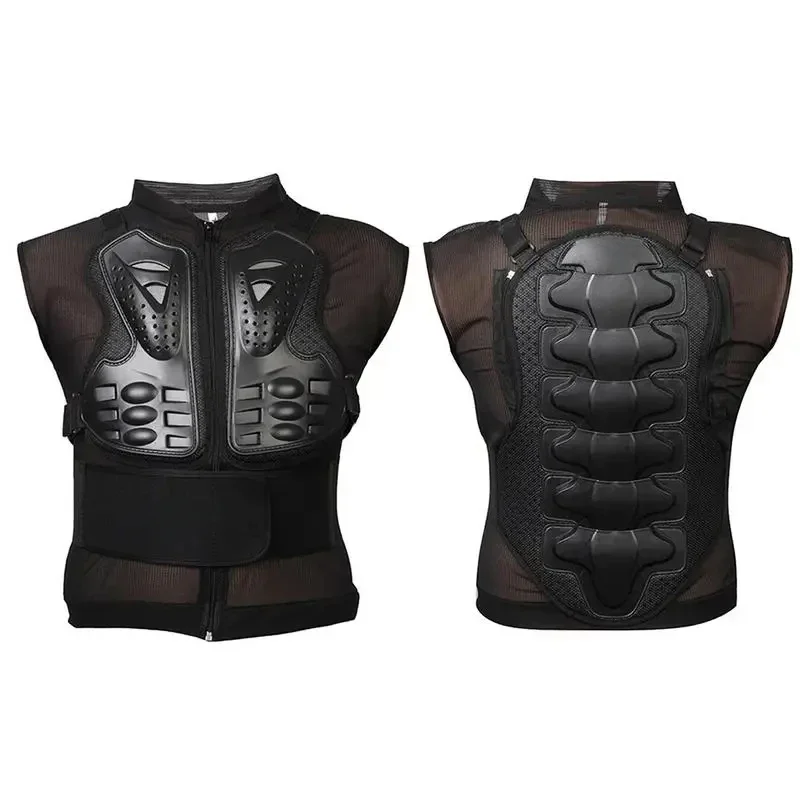 

1PCS Motorcycle Armor Breathable Riding Jacket Sleeveless Riding Chest Protector Off-road Riding Armor Vest Jacket Back Guard