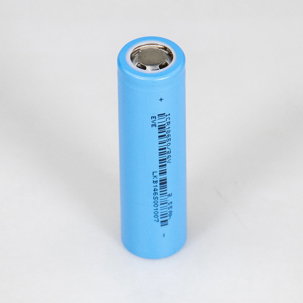 100% Original 18650 3.7V 2550mAh 7.5A Discharging Rechargeable Battery For 12V 24V 36V 48V 60V 72V 12AH 20AH EBIKE POWER Battery