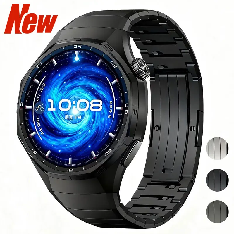 

Luxury Titanium No Gaps Strap for Huawei Watch GT 6Pro Metal Bracelet for Huawei Watch GT 6Pro Replacement Wristband Accessories