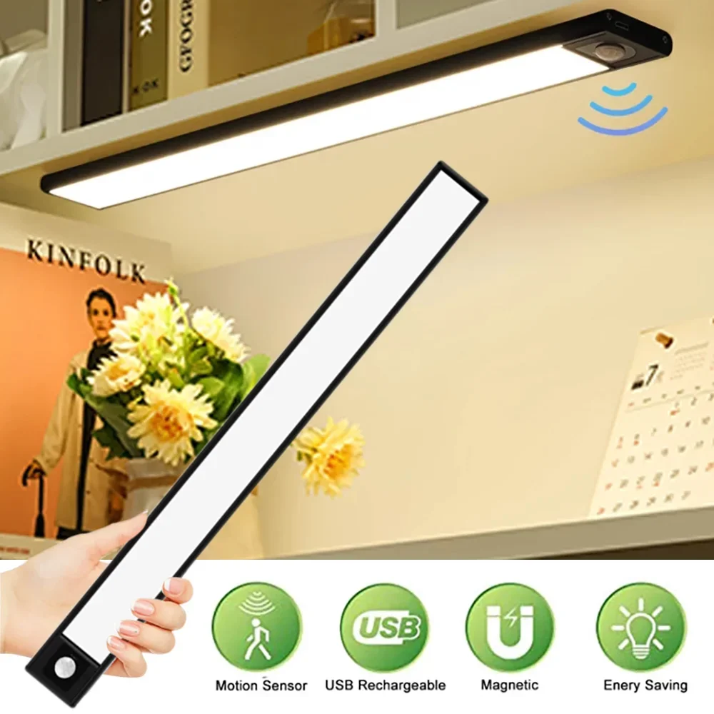 

Ultra-thin LED Under Cabinet Light Hand Sweep Switch Under Cabinet led lights for kitchen Sensor Lamp Wardrobe LED Night Lights