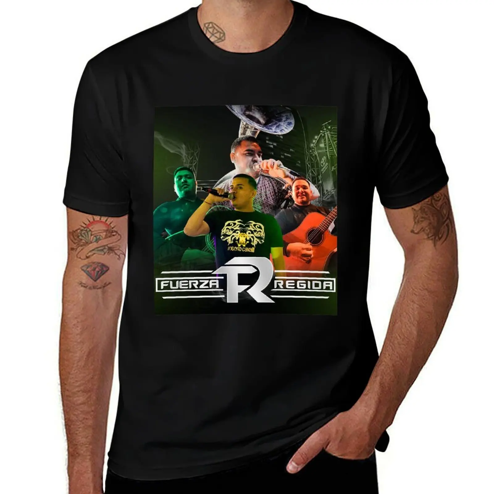 

Salahnya Fuerza Regida Tour 2021 T-Shirt kawaii clothes fashion shirts T-shirts oversize mens designer t shirt