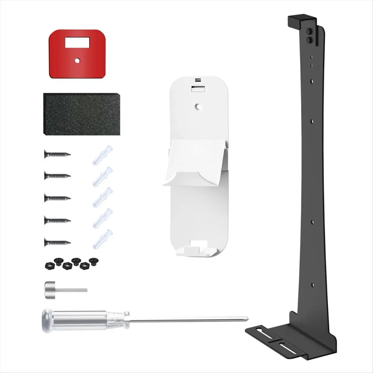 ^&*Summer sale- Console Wall Bracket Hanging Storage Bracket Storage Rack Storage Accessories for Pro/Slim Game Console Black
