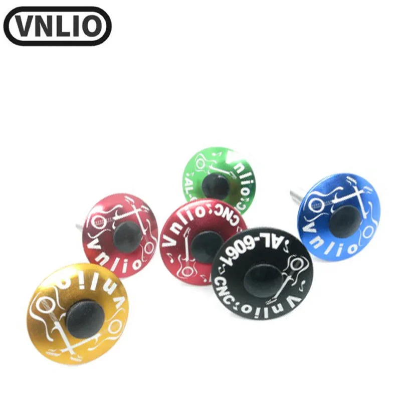 Vnlio bicycle pole top cap MTB road folding bowl set top cover mountain road bicycle earphone case ultra-thin earphone top cap