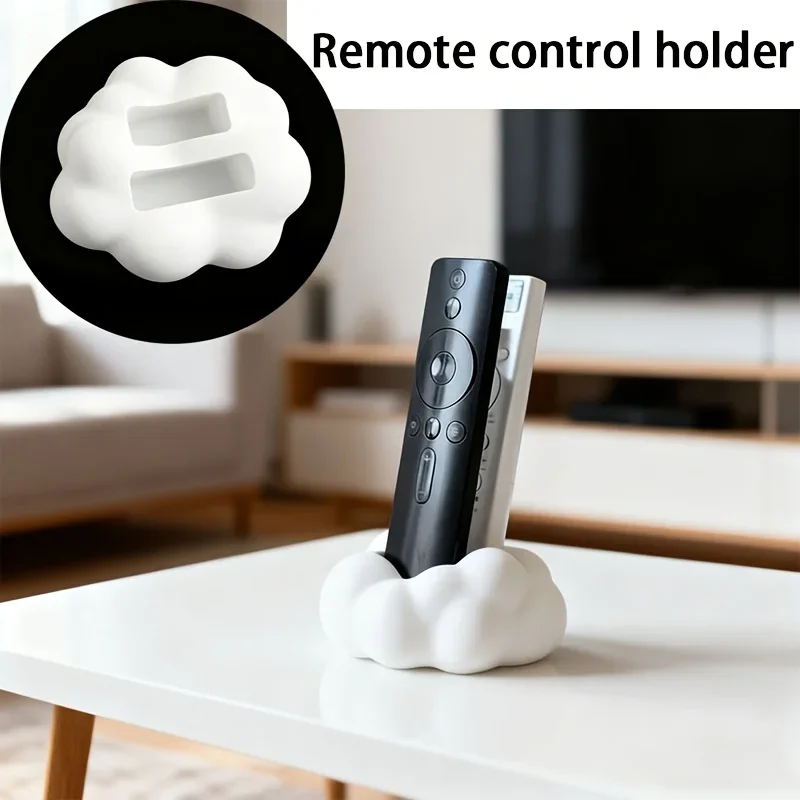 2 Grid Table Tv Remote Control Stand Holder Oganizer Remote Control Storage Rack Desktop Bracket For Home Living Room Office