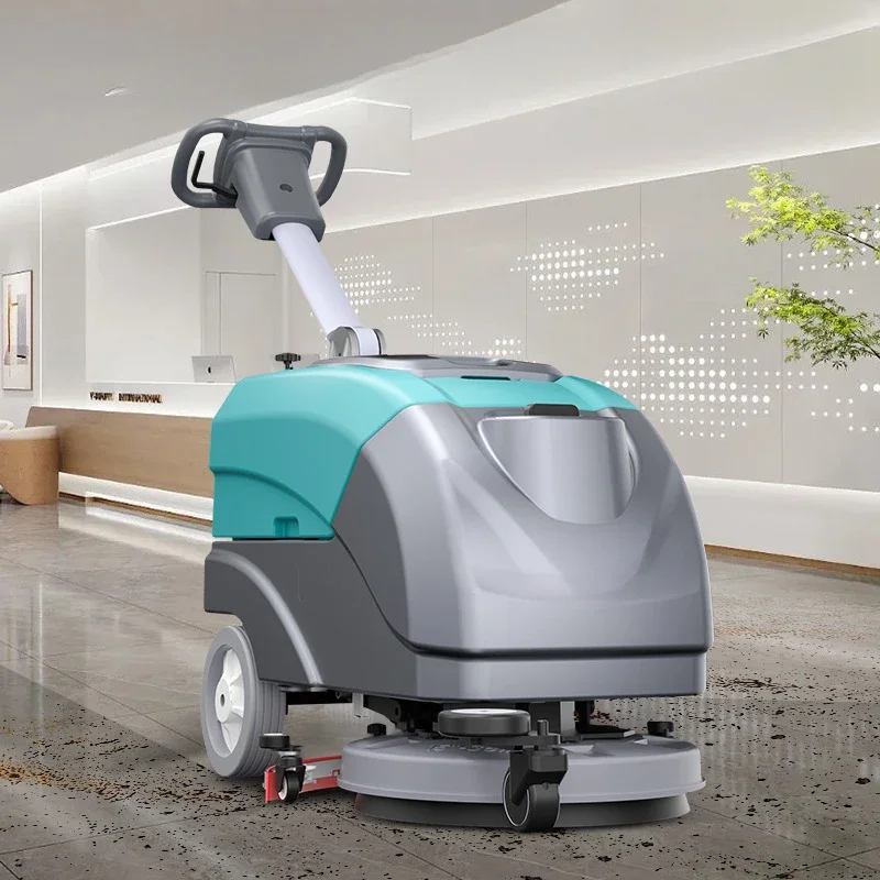 Commercial mopping machine Washing, towing and suction integrated mopping machine for factory workshop