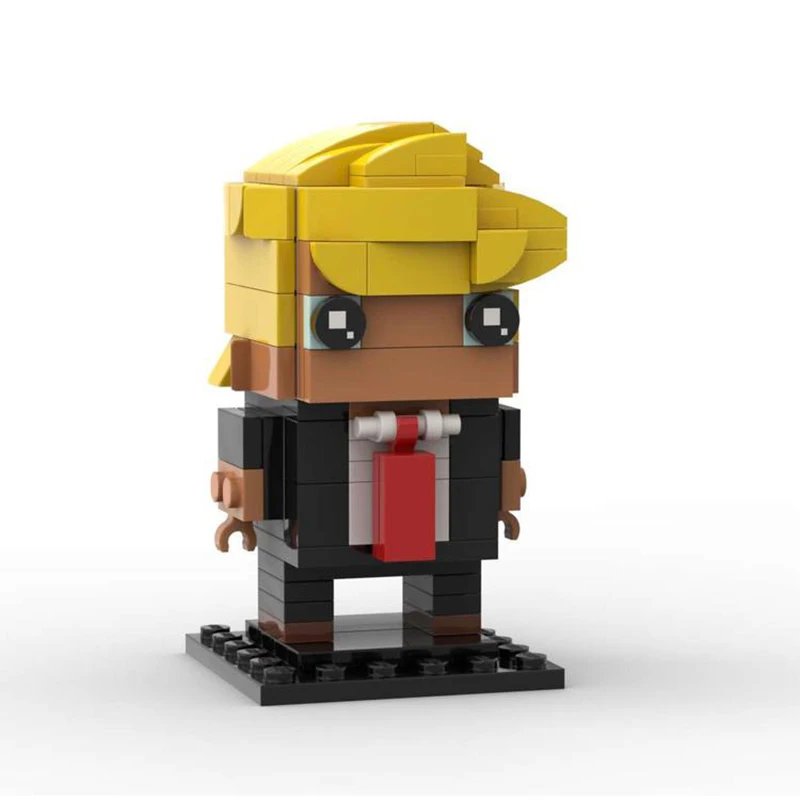 president celebrity famous guy Superstar Building Block Cartoon Bricks Educational Toys funny fun Gift