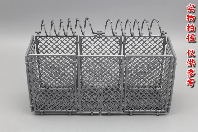 1/12 Soldier Scene Accessories Figmas Barbed Wire Fence Shf Prison Fence 6 inch Dam Doll Roadblock Model