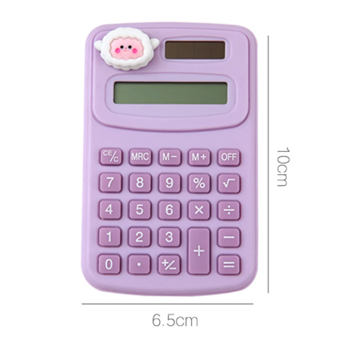 Portable Mini Cute Calculator Cartoon Digit Calculator Students Office School Supplies Stationery