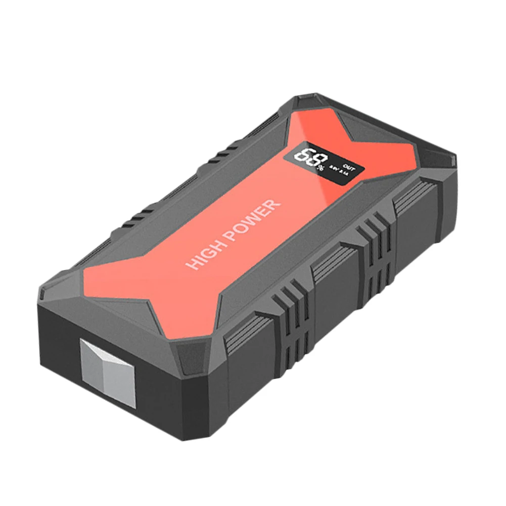 Chargeur de démarrage d'urgence portable pour voitures, booster de batterie, dispositif de démarrage, électronique de voiture, sortie 12V, 20000mAh