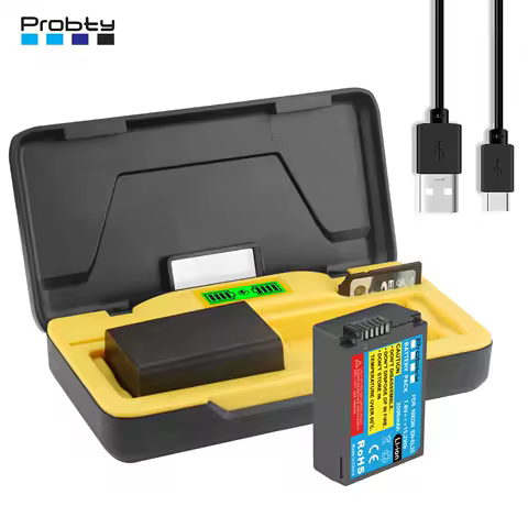 2000mAh EN-EL25 Zfc Z30 Z50 Replacement Battery and 20W Fast Dual Charger For Nikon Zfc Z30 Z50 Camera MH-32 Battery Charger