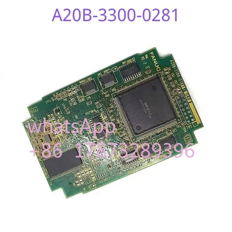 

Б/у печатная плата FANUC A20B-3300-0281 A20B 3300 0281, протестировано, ОК