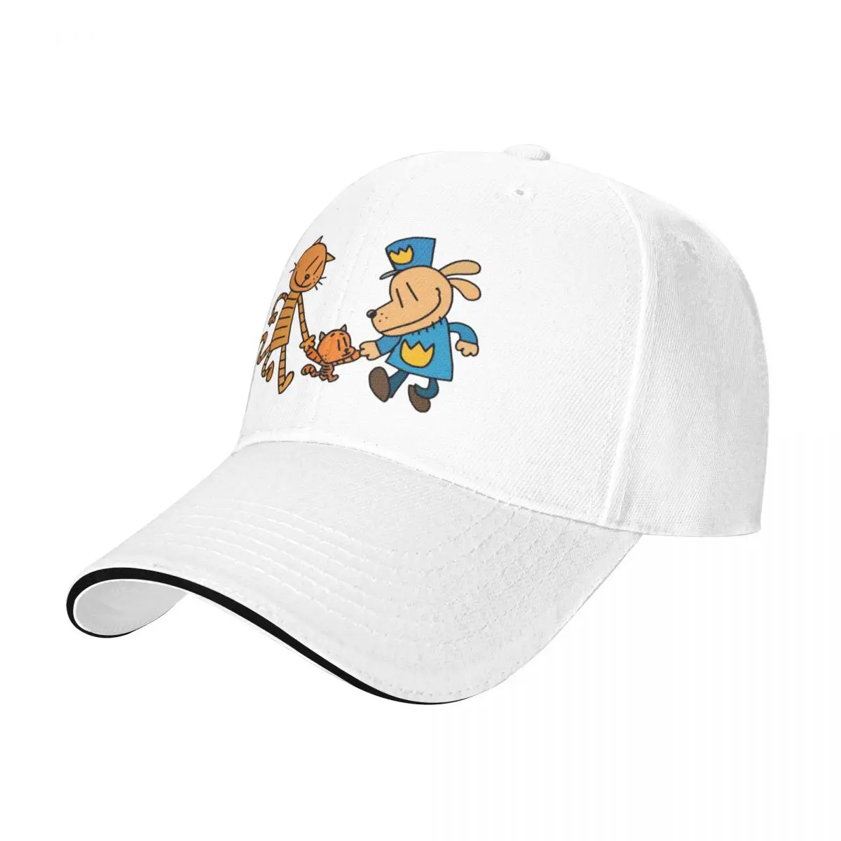 قبعات البيسبول DogMan أنيمي متعة مخصصة الإناث الذكور الرياضة الربيع القبعات