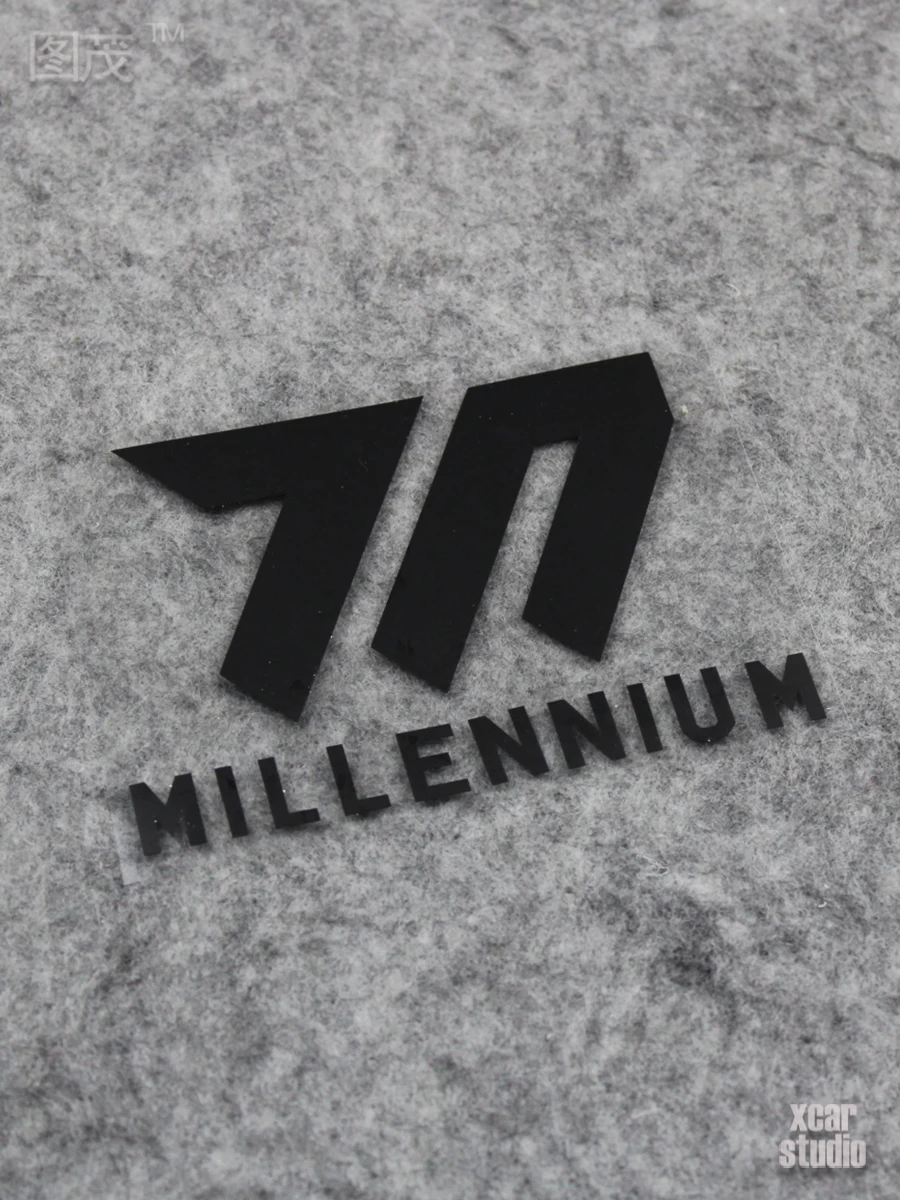 2024 New Anime Blue Archive Millennium Science School Logo Stickers For Laptop Guitar Phone Luggage Waterproof Graffiti