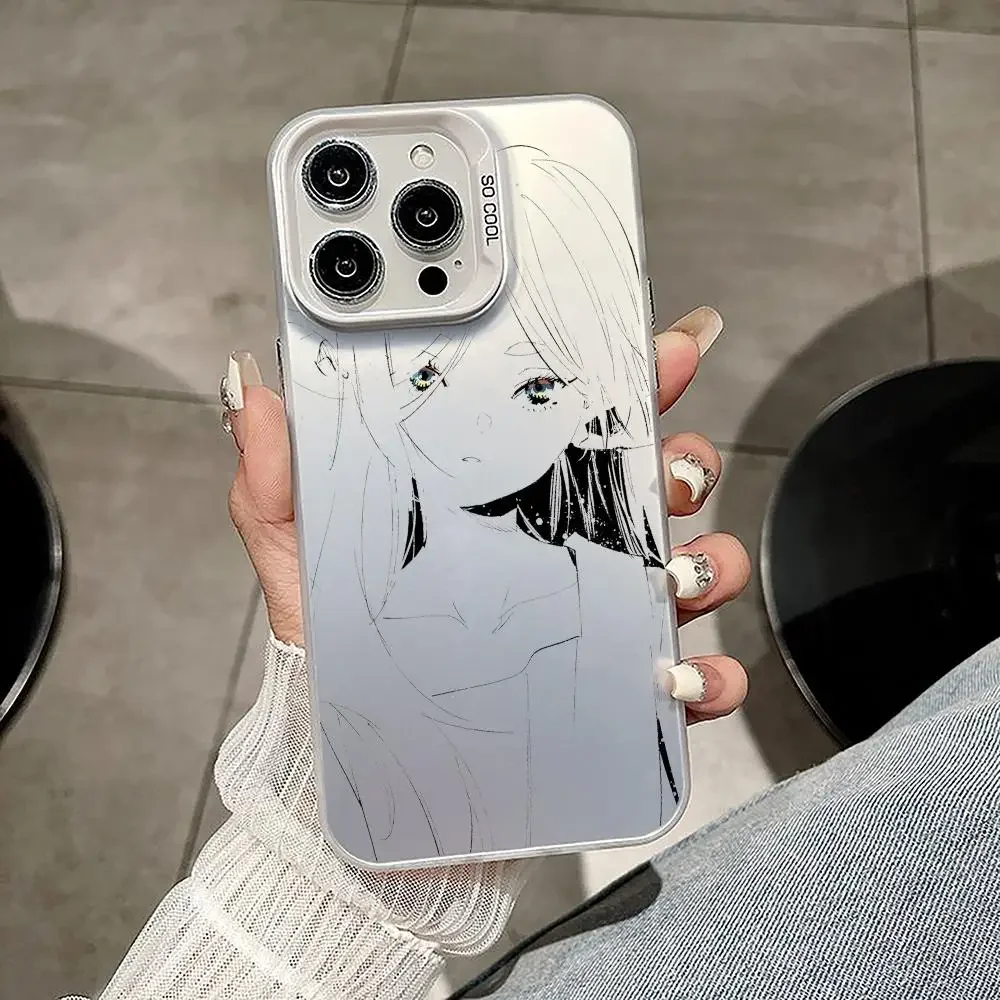 Frieren Beyond Journeys End Phone Case For IPhone11 12 13 14 15 16 17Pro Max Air Plus Mini Light High-end Colorful Silver Cases