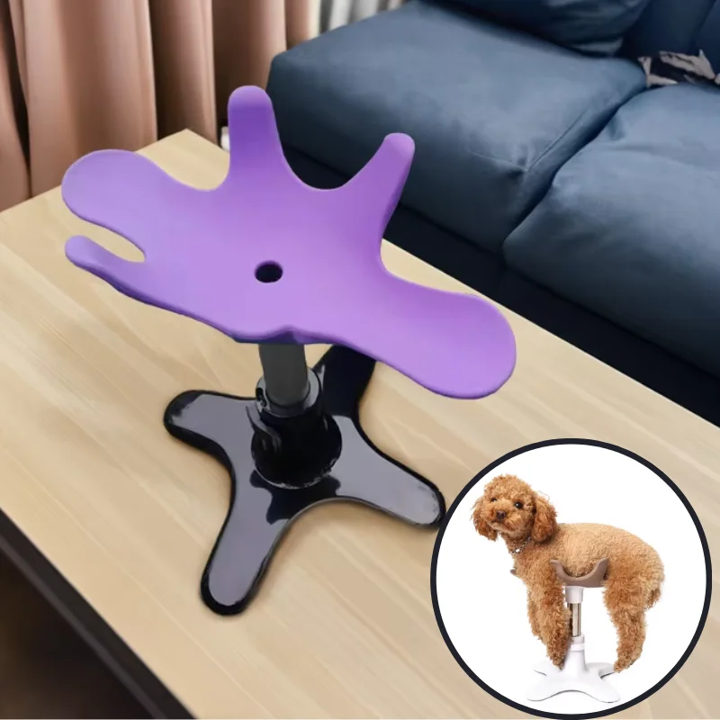 Dog Grooming Stand Shower And Care Table Dog Assisted Standing Adjustable Pet Blow Dryer Fixed Stand Bracket Dog Accessories