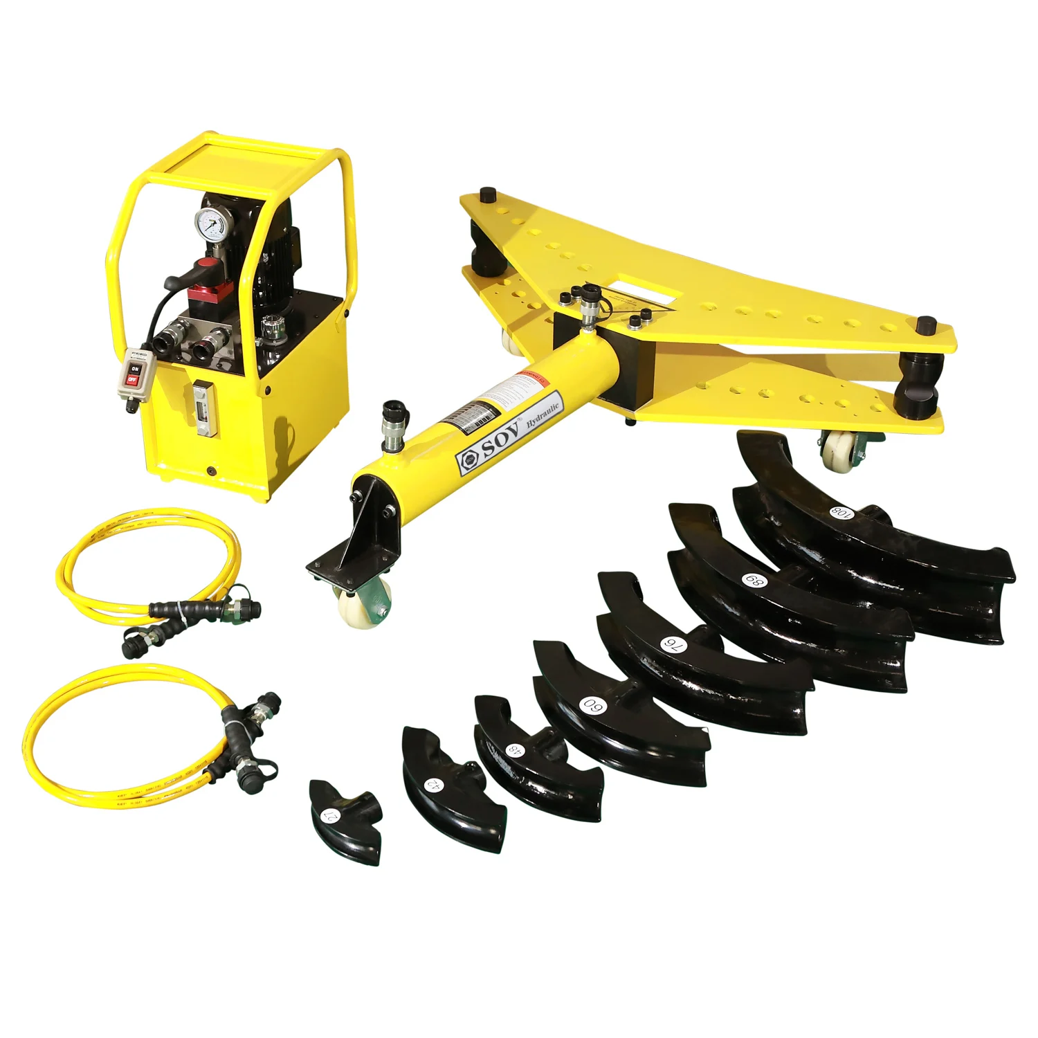 Pipe Range 22-60mm Split Type Manual Hydraulic Pipe Bender For Water Pipes, Wire Pipes,  Pipes