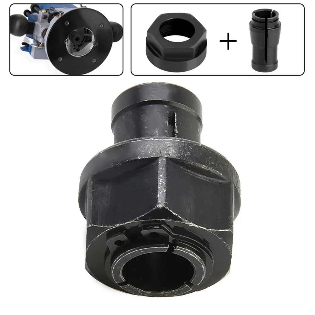 Outil de fraisage de remplacement Chuc Collet, outil lointain, pince en acier au carbone, routeur électrique pour machine à graver, 12mm