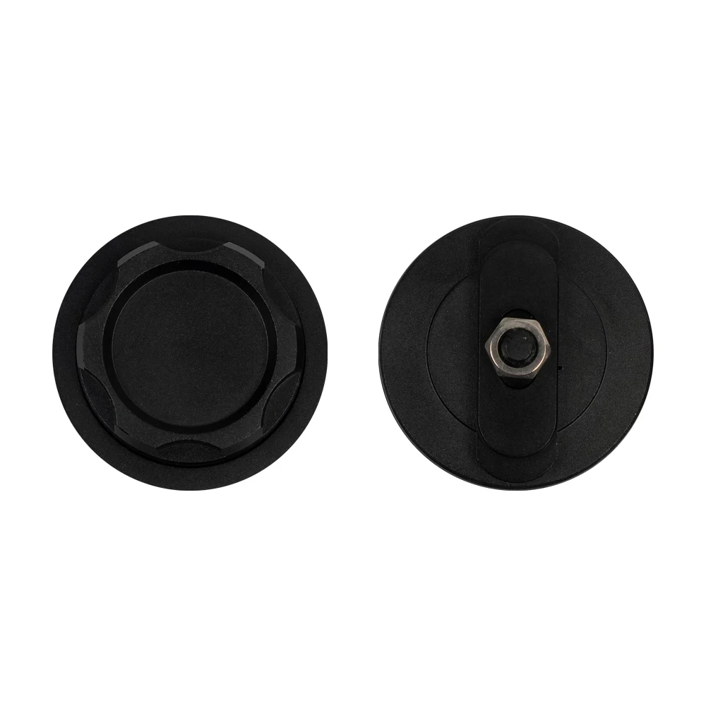 1PC Billet Aluminum Easy Fill Fuel Cell Gas Cap With 12 Hole Cell Bung and Gasket