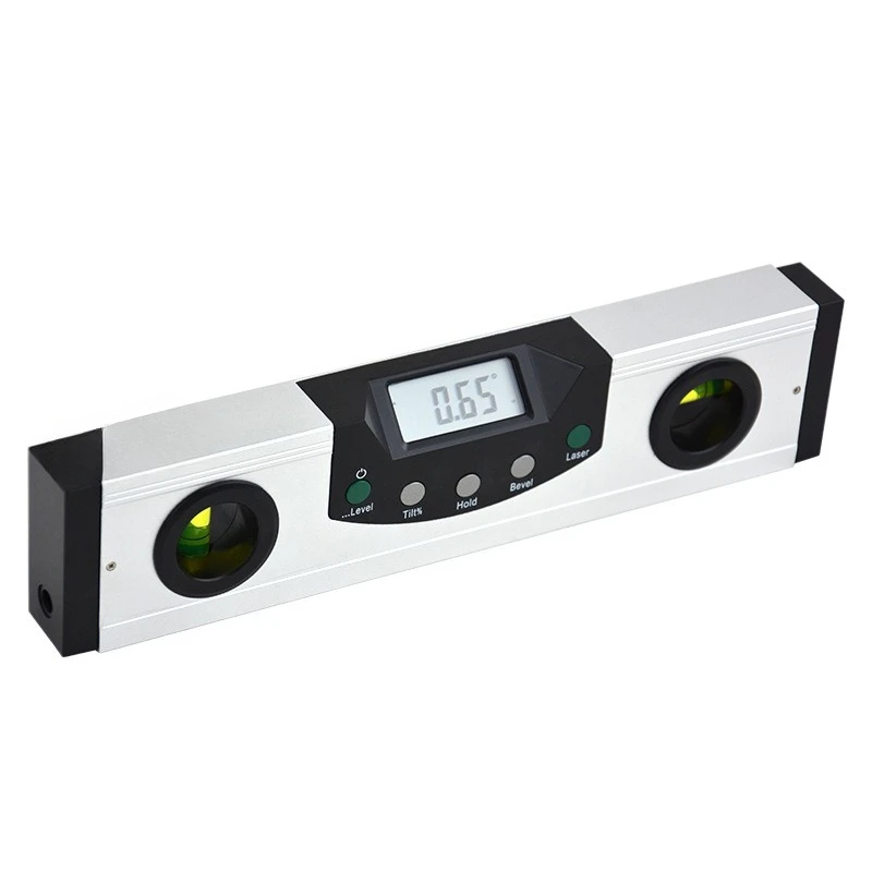 

225Mm double blister with magnetic digital display level, cross laser ray, level, electronic bevel meter