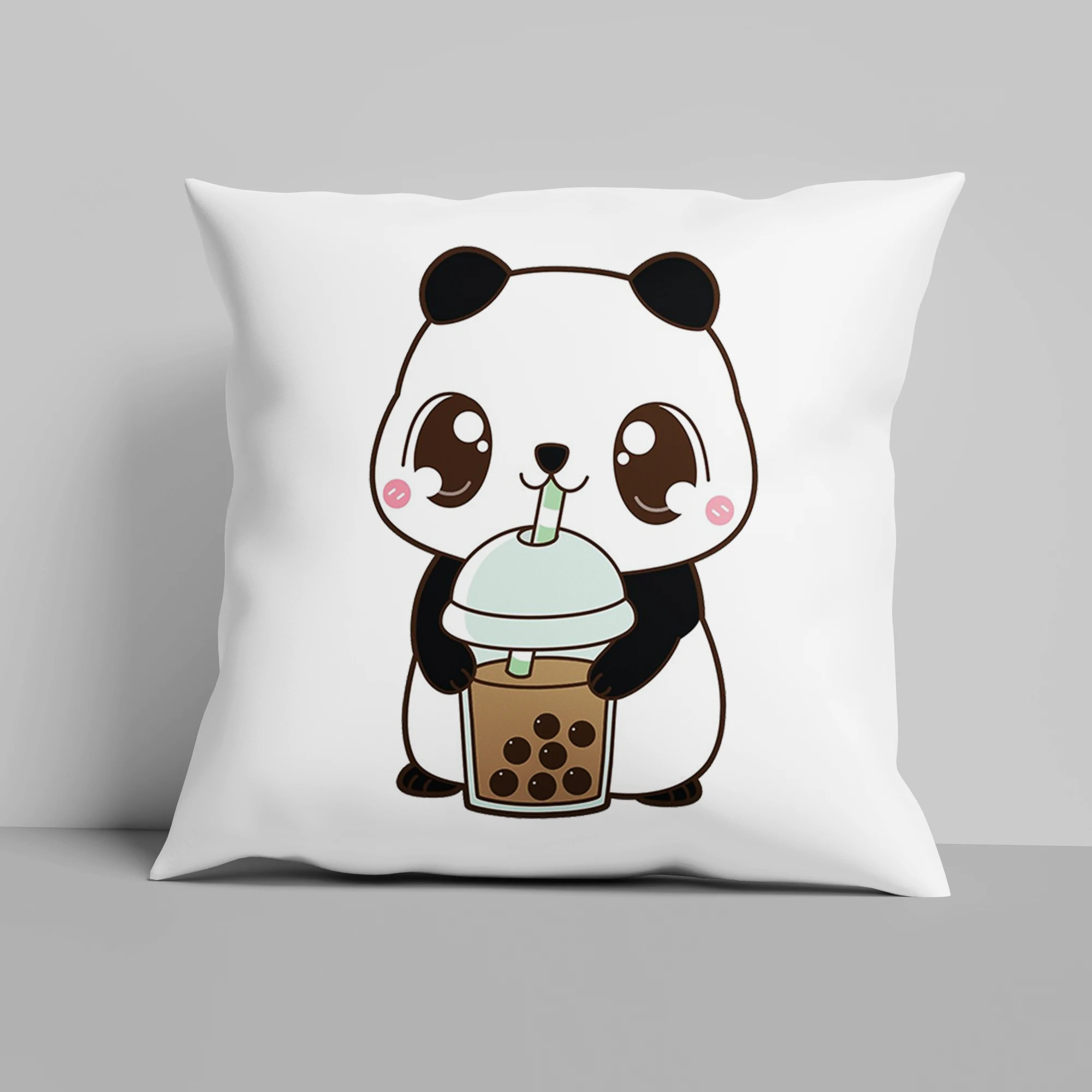 Cute Panda Baby Pattern Self Adhesive With Pressing And Ironing Way Is Used To Clothes Bag Funny No Smell Hot Stamping Sticker
