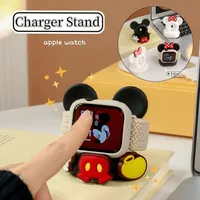 Disney Mickey Minnie Charge Stand Holder For Apple Watch 8 7 6 5 Se Charging Dock Charging Cable For iWatch 44 40 45 41 42 38mm