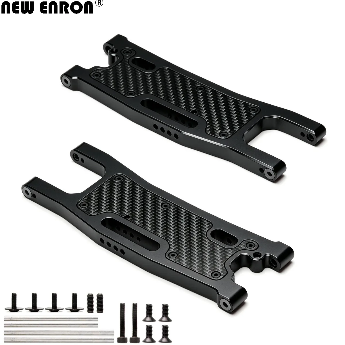 9533 9534 Aluminium-Hinterachse-Aufhängungsarm-Schutzplatten für RC-Auto Traxxas 1/8 4WD Sledge Monster Truck 95076-1 – Detail 12