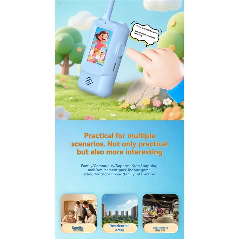 walkie-talkie-con-video-ysun-set-di-2-walkie-talkie-ricaricabili-con-telecamera-per-uso-interno-ed-esterno-per-giochi-in-famiglia-all'aperto