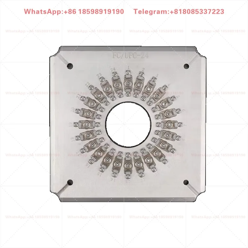 High Quality 24 Port Fc Pc Fiber Optic Patch Cord Polish Jig Connector Polishing Fixture