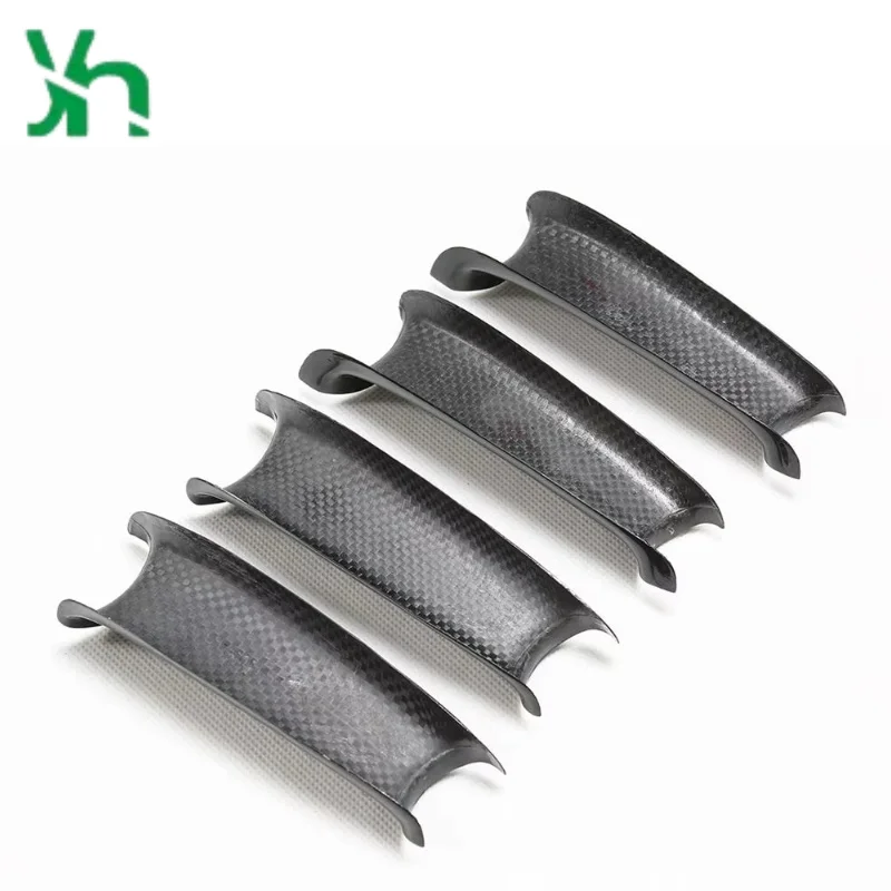 ل BMW E87 F20 F21F23 E90 E92 E93 F30 F33 F34 F32 F33 F36 E84 F25 F26 E70 F80 F82 ألياف الكربون الجافة غطاء مقبض الباب #3
