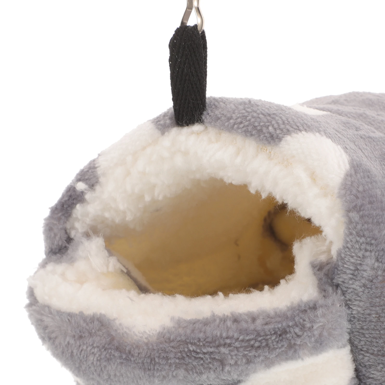 

1Pcs Warm Cotton Fuzzy Nest Parrots Hammock Cozy Animal Cave Pet Bed House Accessories