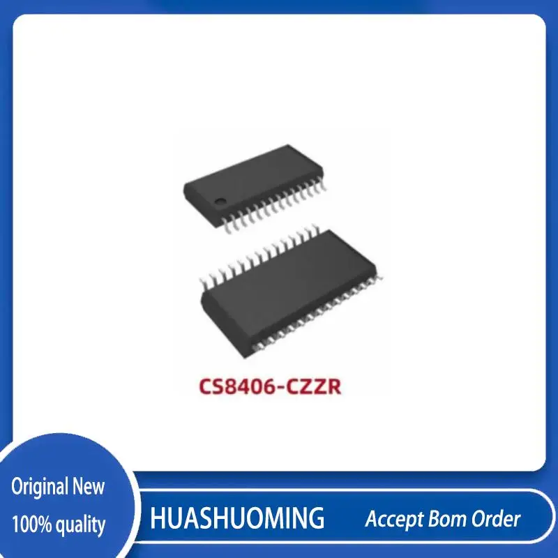 5Pcs/Lot  CS8406-CZZR   CS8406   TSSOP-28