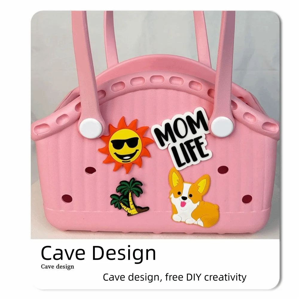 

Breathable EVA Dog Carrier Bag Large Capacity with Hole DIY Beach Handbag Handheld Head Out Design Portable Cat Tote Bag Shopper