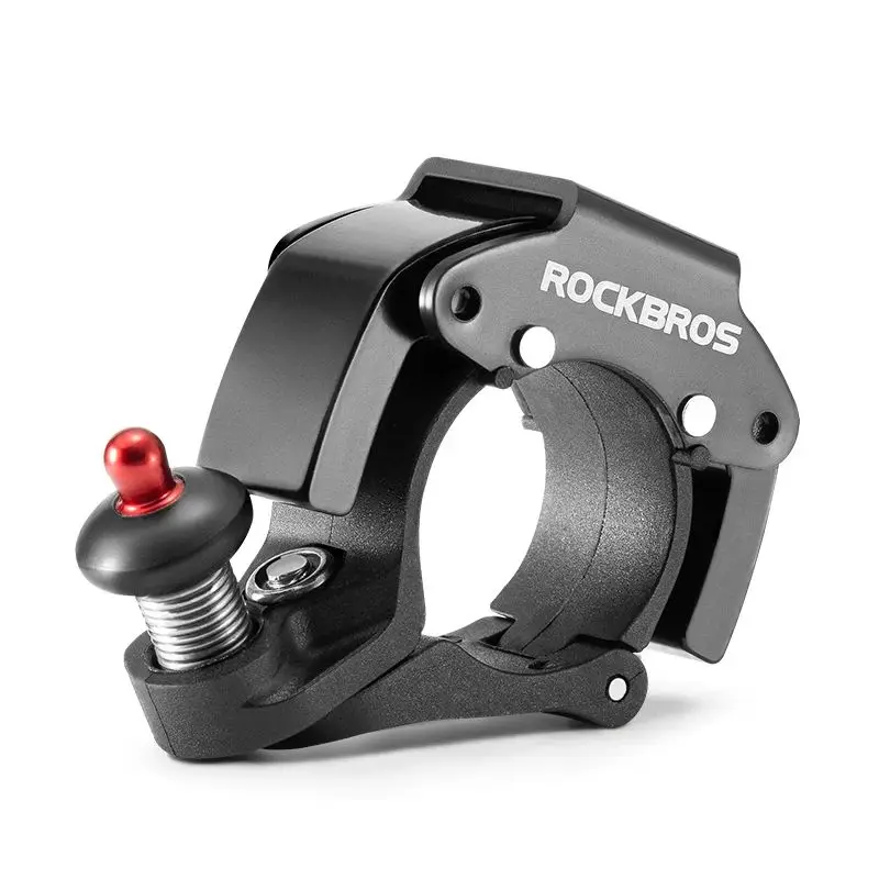 Rockbros Fietsbel Aluminiumlegering Hoorn Kleine Volume Draagbare Sound Alarm Voor Veiligheid Mtb Racefiets Ring Fiets Accessoires