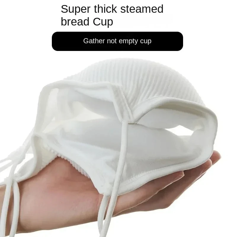 2025 Nová 10cm extrémní push-up podprsenka pro plochý hrudník, bezdrátová, ultra silná vyztužená braletka s uzavřeným košem a malými prsy - náhled 3