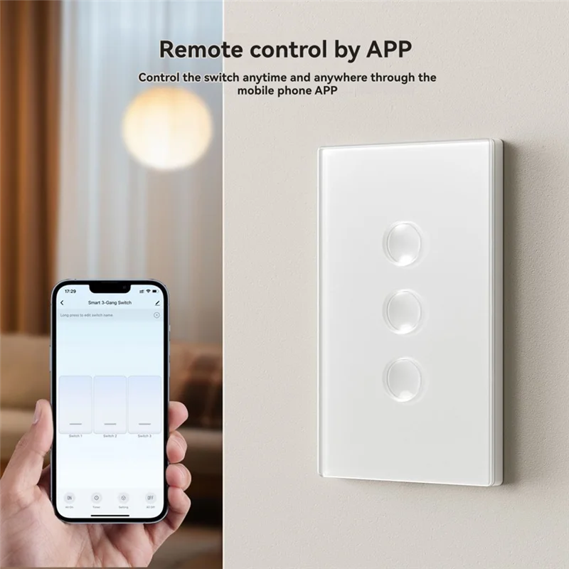 REPLA-Tuya Wifi الأبيض الذكي اللمس التبديل 110-240 فولت 2.5D مقعر نمط Zigbee3.0 مكرر إشارة العمل مع أليكسا جوجل المنزل