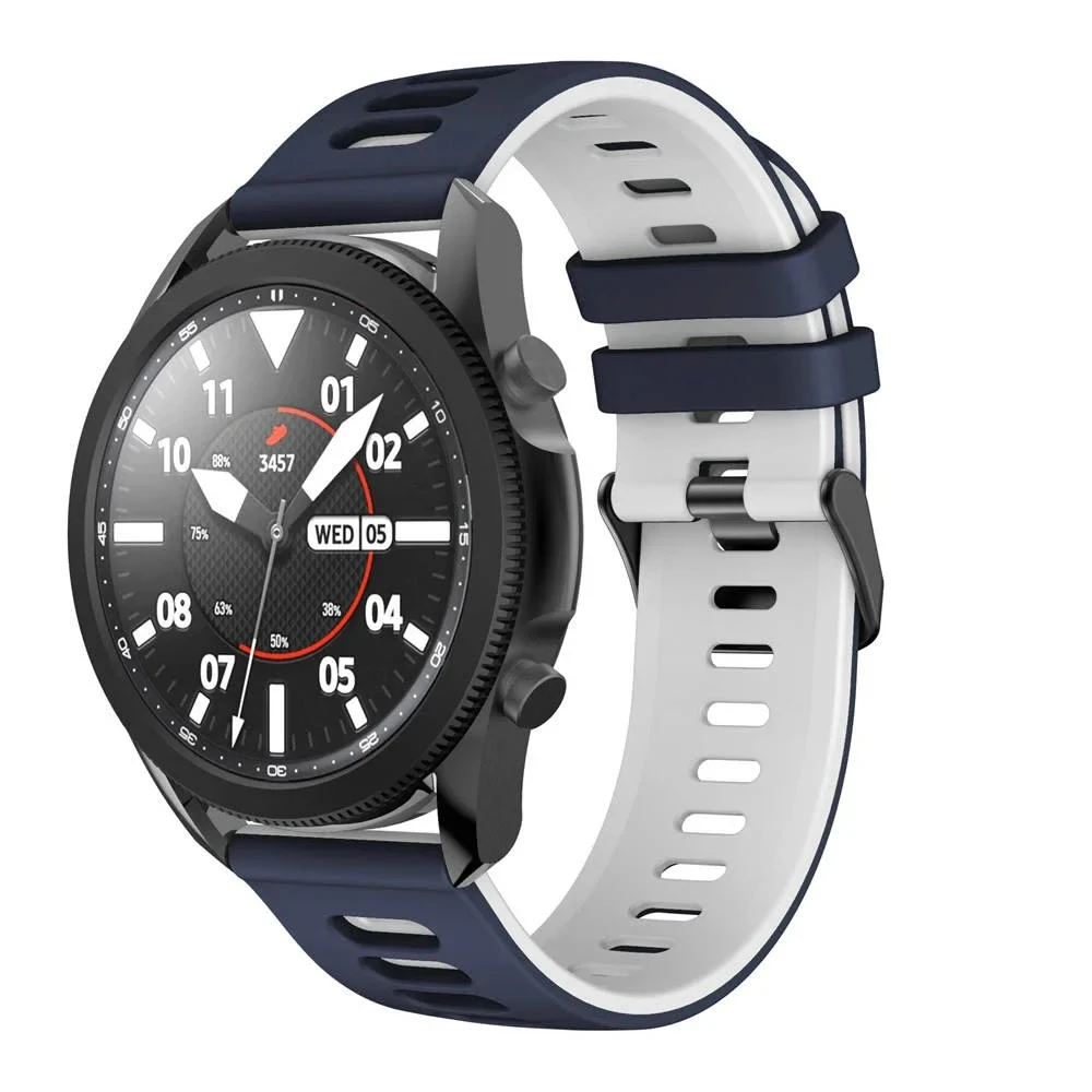 Redmi Watch 5 Active/Lite/Samsung Galaxy Watch 7-FE-6-5-pro-4-Classic/Xiaomi 실리콘 팔찌 밴드 용 20mm 22mm 스포츠 스트랩