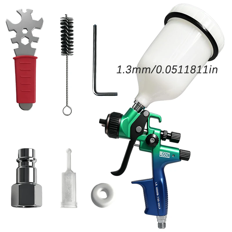 

1.3mm Heavy-Duty High Atomization Spray Gun | 275L/Min Air Consumption | Ideal for Industrial Coating/Large-Scale Projects