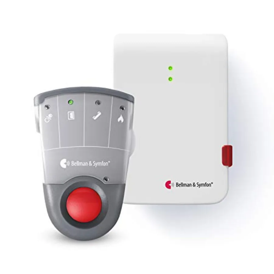 Wireless Baby Cry Monitor with Pager Receiver Smart Home Safety Alert System for Deaf and Hard of Hearing Baby Audio Alarm with