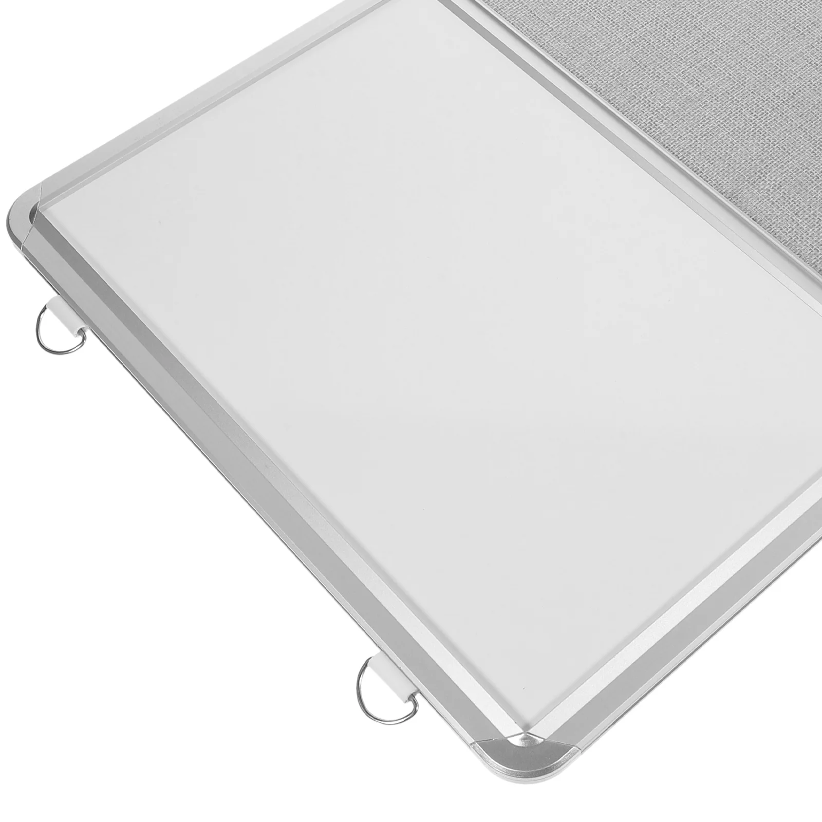 Wall Mount Hanging Whiteboard Multi-Function Lint Bulletin Board Small Office Display Board for Message Notes Pin Boards