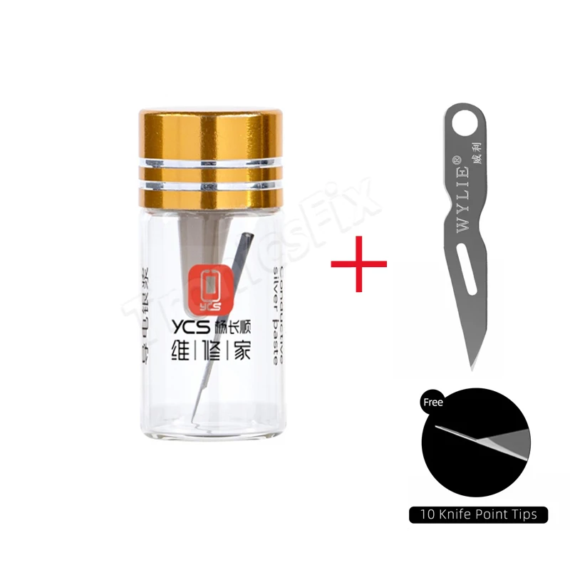 

Проводящая серебряная паста YCS-D11 обеспечивает высокую проводимость и можно выдерживать высокую температуру, обеспечивает компоненты с низким сопротивлением.