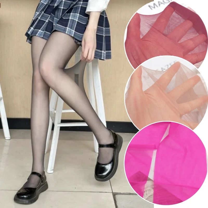 New Sexy Transparent Long Stockings Leggings Nightclub Breathable Stockings Ultra Thin Pantyhose Woman Sexy Anti-hooked Tights
