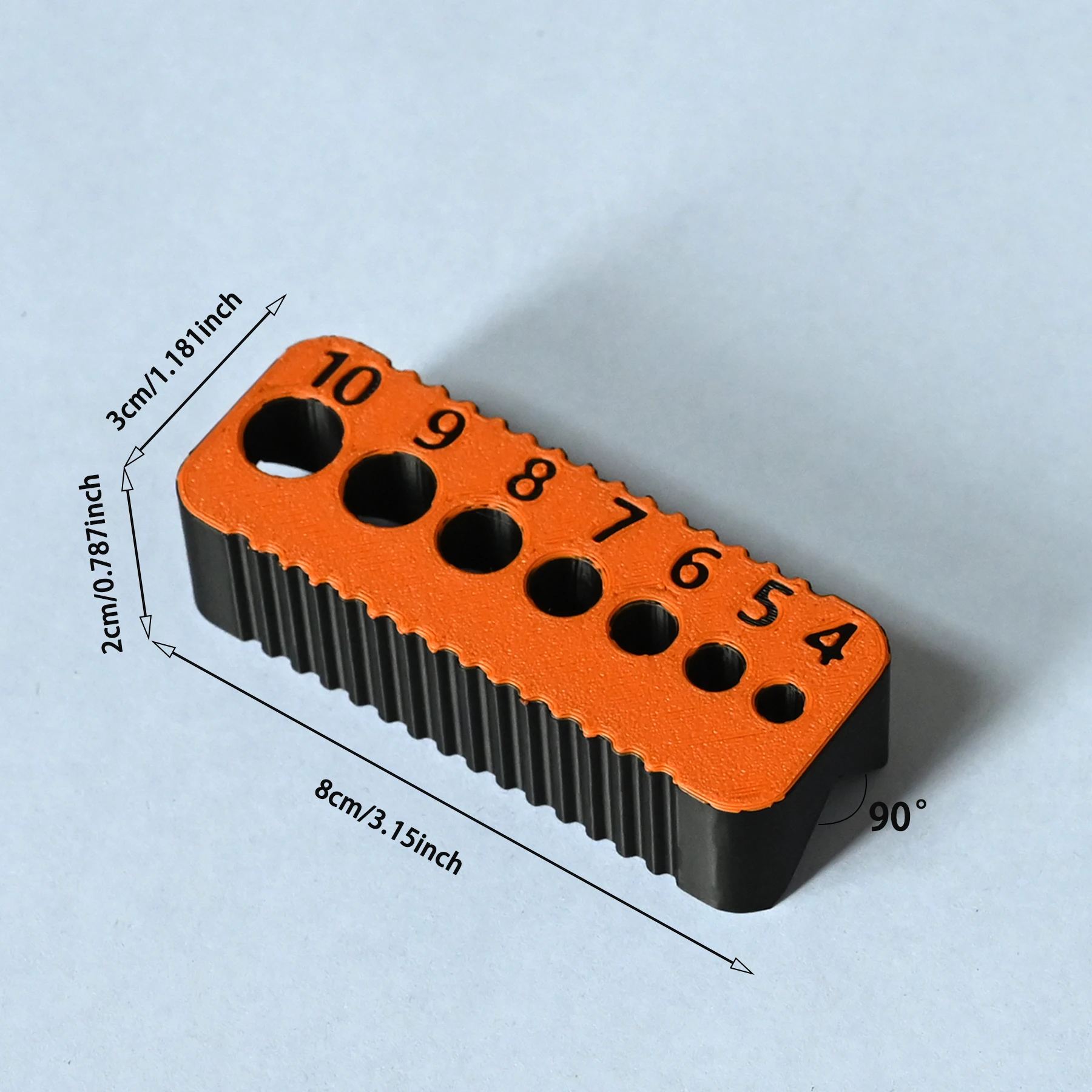 Drill Guide for Reusable Woodworking Tools, Metric and Imperial Precision Drilling Tools